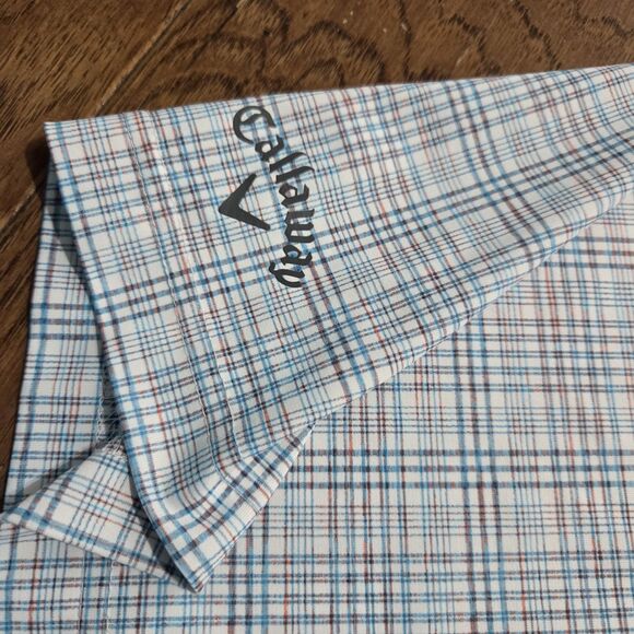 Callaway Polo Shirt Mens 3X Opti-Dri Performance Golf Wicking Swing Tech - Picture 3 of 9